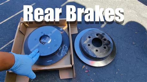 REAR ROTOR And PADS Replacement 2006 Nissan Xterra Brake Job YouTube