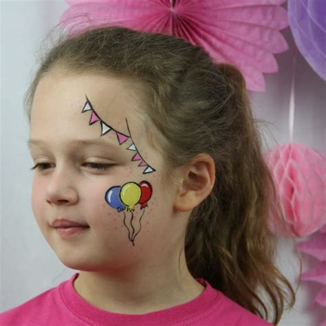 Easy Face Painting Shapes