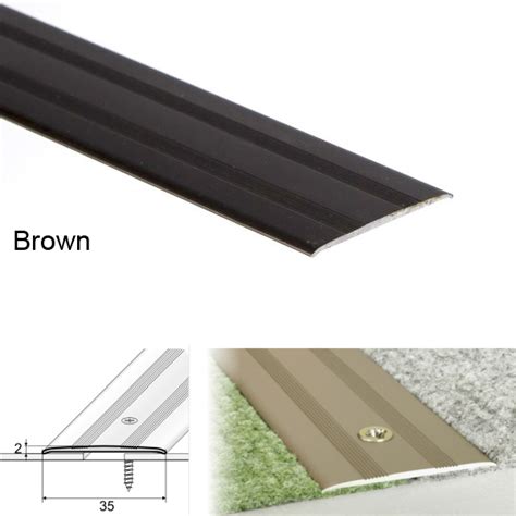 Heavy Duty Aluminum Door Threshold For Carpet Floor - Floor Safety Store