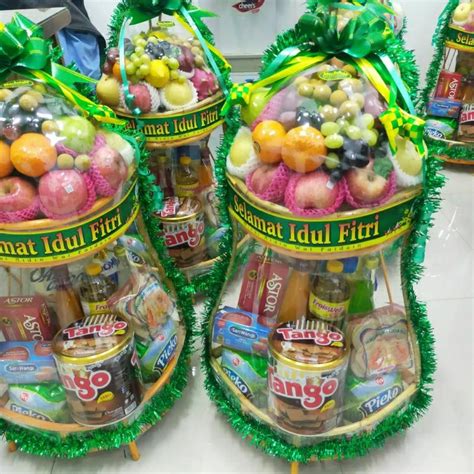 Jual Parcel Buah Mix Jajan Dan Sembako Parcel Custom Idulfitri Parcel