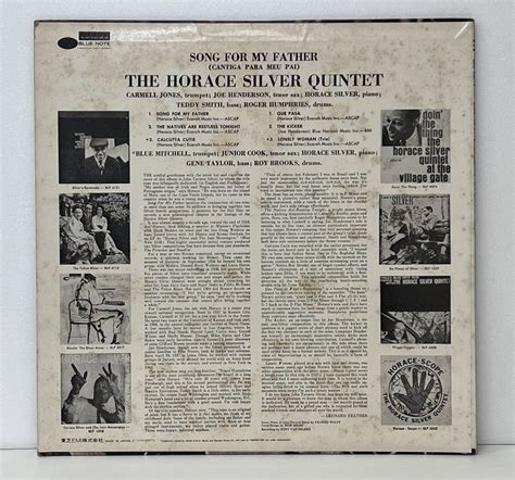 Lp The Horace Silver Quintet Song For My Father Blue