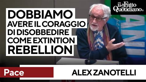 Zanotelli Per Ottenere La Pace Dobbiamo Avere Il Coraggio Di