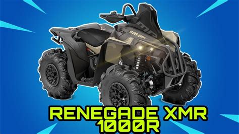 Can Am Renegade Xmr 1000r El Mas Poderoso 💪🏼 Youtube