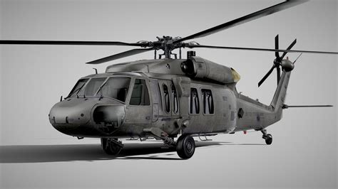 Sikorsky Uh 60a Black Hawk Buy Royalty Free 3d Model By Squir3d [fd20129] Sketchfab Store