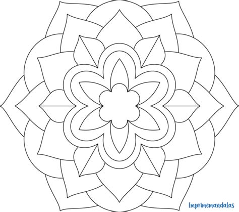 Mandala fácil 09