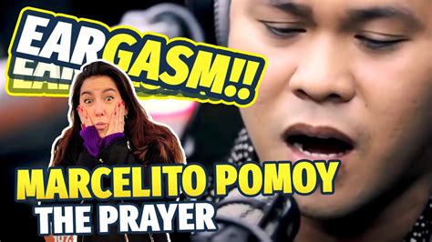 Marcelito Pomoy The Prayer Reacci N Por Primera Vez Youtube