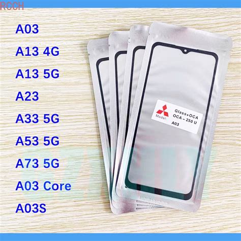 Oca แผงหนาจอสมผส LCD สาหรบ Samsung Galaxy A03 Core A13 A33 A23 A53