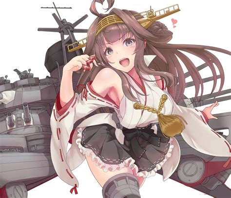 艦これ「艦これ 艦隊これくしょん 金剛 リクエスト頂いた金剛さんを描きました」イえむずんのイラスト