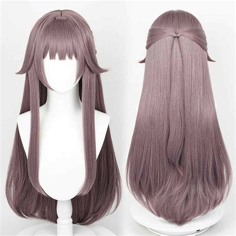 Honkai STAR RAIL Herta Cosplay Wig Heat Resistant Synthetic Hair