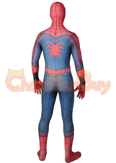 Spider Man Homecoming Costume Cosplay Suit Cosplay Bodysuit-Chaorenbuy ...