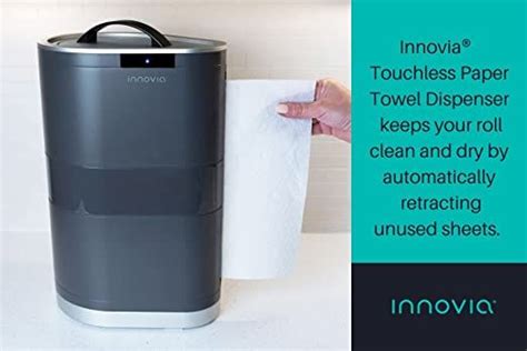 New Innovia Countertop Touchless Paper Towel Dispenser In Grey