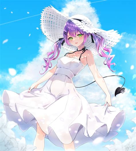 Towa's White Sundress : r/tokoyamitowa