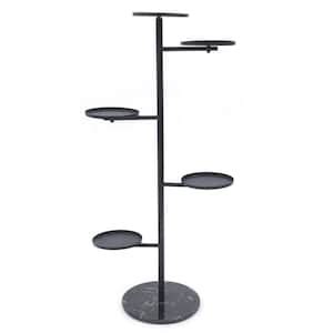 Yiyibyus In Tall In Door Outdoor Black Metal Plant Stand