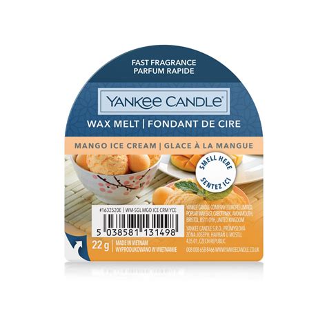 Yankee Candle® Mango Ice Cream Wachsmelt 22g 265