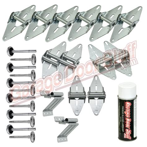 Garage Door Hinge And Roller Super Heavy Duty Kit 8 Tall One Car Wide Garage Door Stuff