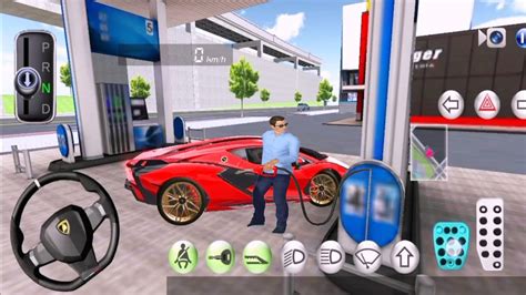 3D Driving Class Simulator SUV New Car Gas Station Refuel Gas Funny