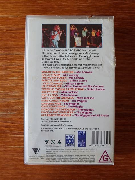 (VHS 50fps) ABC For Kids: Live In Concert (1993) : ABC Video : Free Download, Borrow, and ...