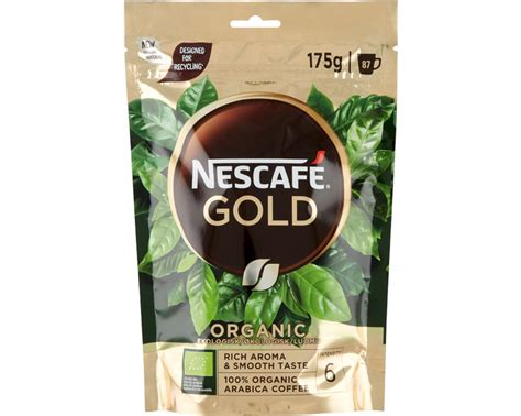 Nescafé Instant Gold Organic 87 Kopper 175g Coffeeshoppen