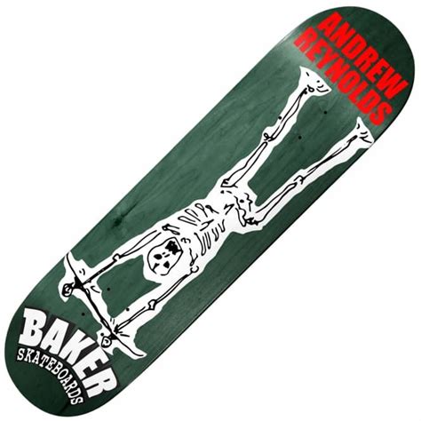 Baker Skateboards Reynolds From The Grave Skateboard Deck 825