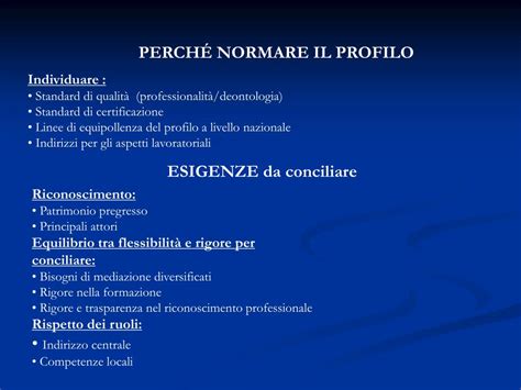 Ppt Linee Di Indirizzo Per Il Riconoscimento Della Figura