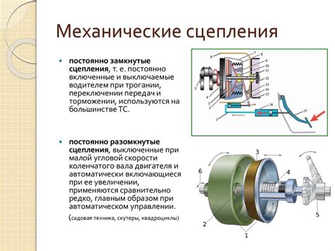 Сцепление. Назначение, конструкции - презентация онлайн