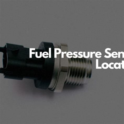 What Does The Fuel Tank Pressure Sensor Do Location And FAQs In The