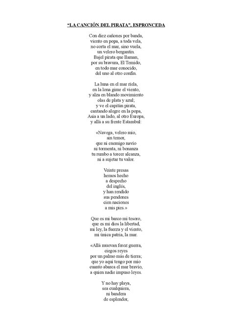 Canción Del Pirata 7