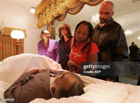 People view the body of executed inmate Stanley Tookie Williams at a ...