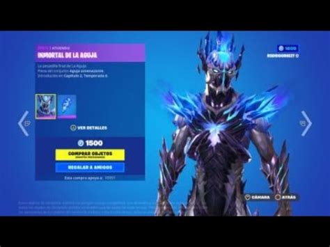 TIENDA DE OBJETOS Atuendo Skin INMORTAL DE LA AGUJA Fortnite