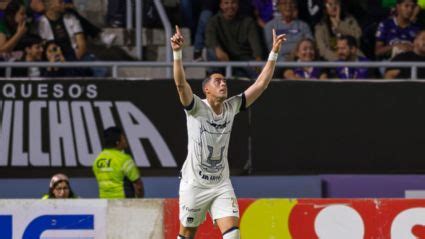 Pumas Rogelio Funes Mori Hace Su Primer Gol Con El Club De La UNAM Y