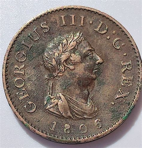 George Iii Soho One Farthing Soho Mint Etsy