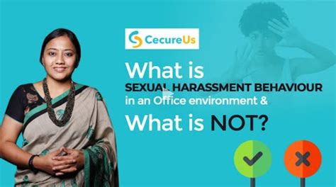 What Is Sexual Harassment Behaviour In An Office Environment And What