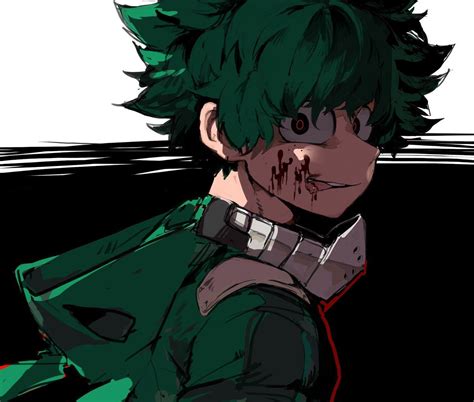 Midoriya Izuku Villain Deku Hero My Hero Academia