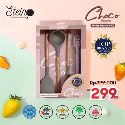 Jual Steincookware Stein Kitchen Utensil 4 In 1 SPATULA FLIPPER