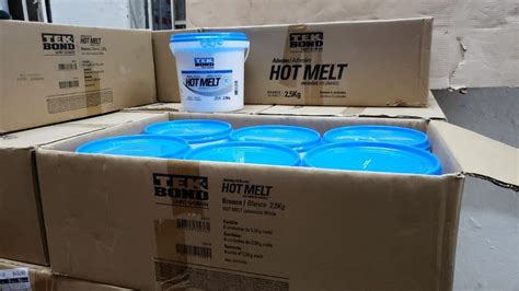 Kit Balde Cola Granulada Hot Melt Branca Kg Tekbond Parcelamento Sem Juros