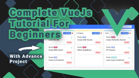 Vue JS For Beginners With ADVANCE PROJECT 07 Event Bus Lifecycle