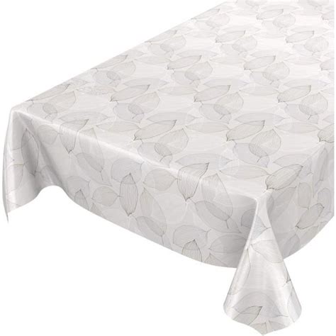 Nappe Toile Cir E Nappe Lavable Motif Feuilles Style Moderne Et