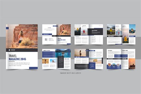 Travel Brochure Template Design Layout Graphic by Pavel_design ...