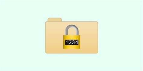 Cara Mengunci Folder Dengan Password Di Windows Tanpa Aplikasi