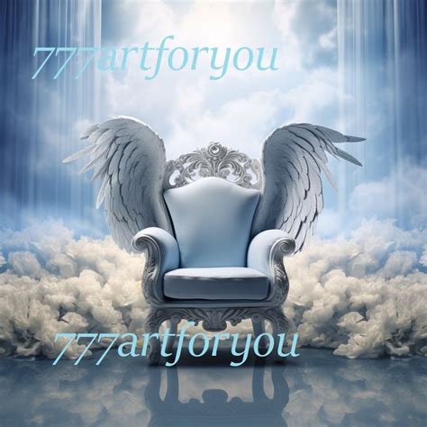 Blue Turquoise Teal Silver in Loving Memory Chair Heaven Angel Wings ...