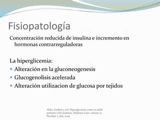 Complicaciones Agudas Dm Ppt