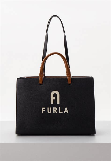 Сумка Furla FURLA VARSITY STYLE L TOTE E W цвет черный MP002XW0KQZN