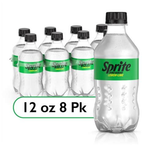 Sprite Lemon Lime Zero Sugar Caffeine Free Soda Bottles Pk Fl