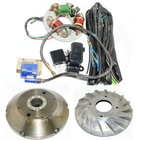 VESPA STATOR AVEC Volant Conversion Kit 6V Pour 12V Vbb Vba Vna Super