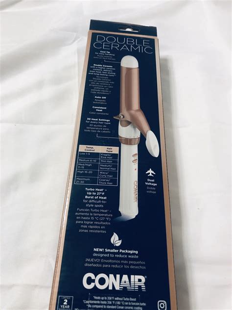 Conair Double Ceramic Curling Iron Rose Gold Ebay