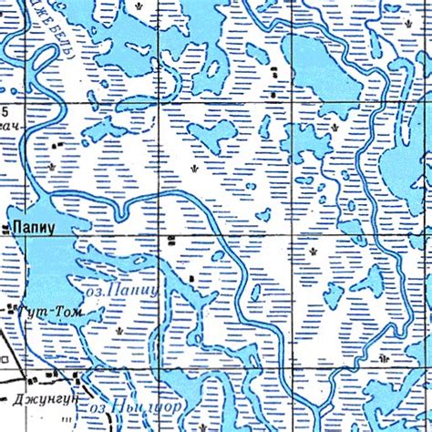 Soviet Genshtab - c31-34 - South Sudan (Bor) Map by Avenza Systems Inc ...