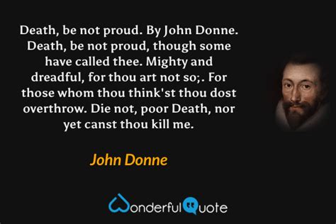 John Donne Quotes - WonderfulQuote