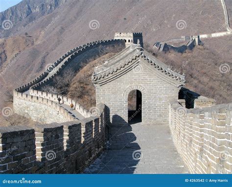 Torre De Vigia Do Grande Muralha Foto De Stock Imagem De Guarda