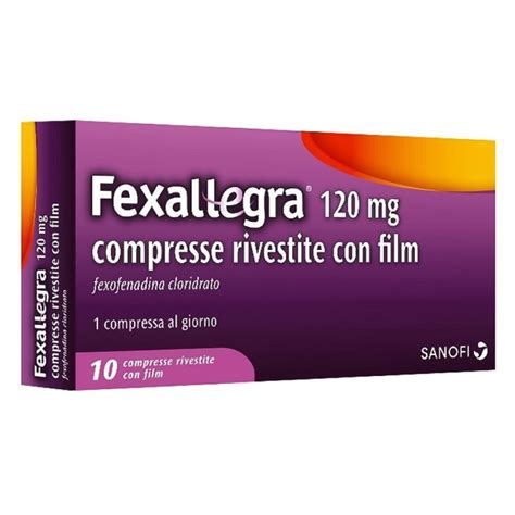 Fexallegra 120 Mg 10 Compresse Sanofi