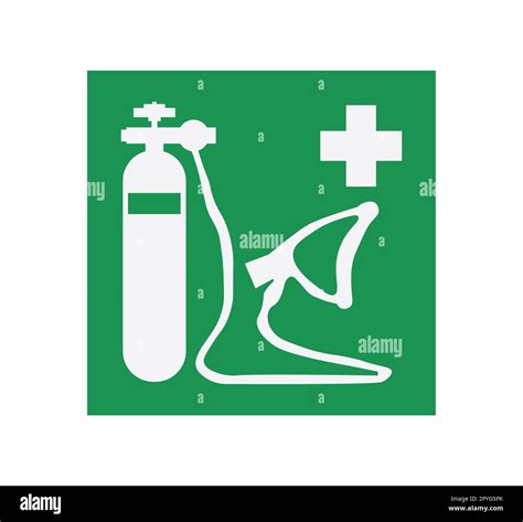 Isolated Monochromatic Oxygen Resuscitator Symbol Vector Illustration Stock Vector Image And Art